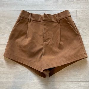 Free People Roma Vegan Suede shorts
